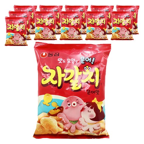 농심 자 갈 치, 90g, 12개