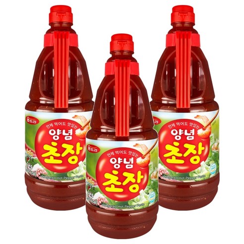 움트리 양념 초장, 2kg, 3개
