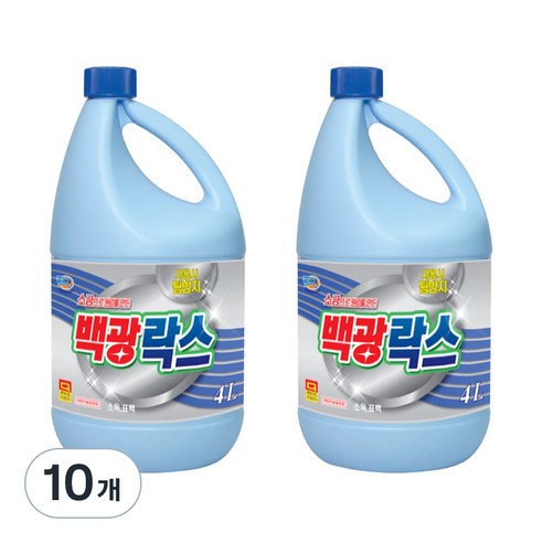트레펑 백광 락스, 10개, 4L