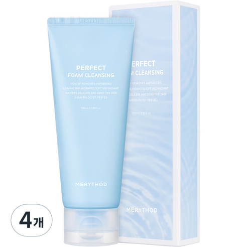 메리쏘드 퍼펙트 폼클렌징, 100ml, 4개 클랜징오일 메리쏘드 퍼펙트 폼클렌징, 100ml, 4개 클랜징오일