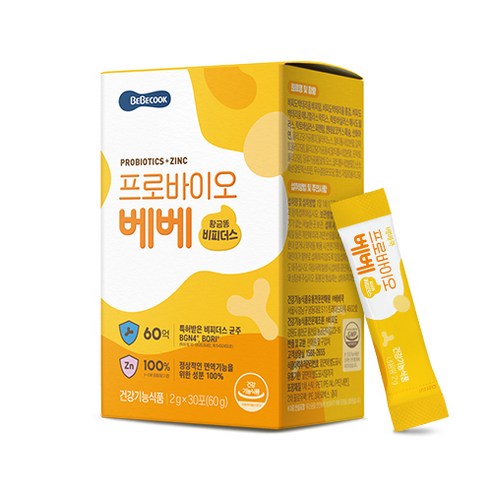 베베쿡 프로바이오 베베 유산균, 2g, 30포