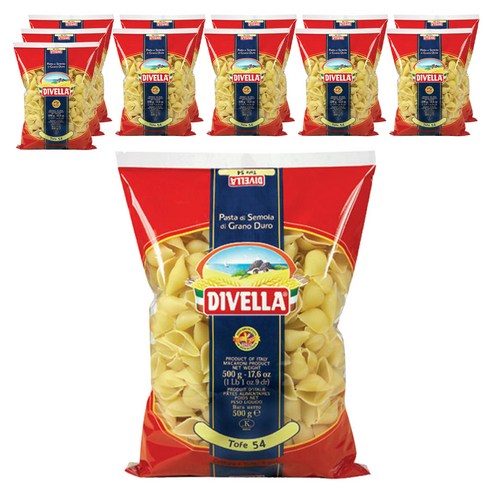 디벨라 파스타 토페, 500g, 12개