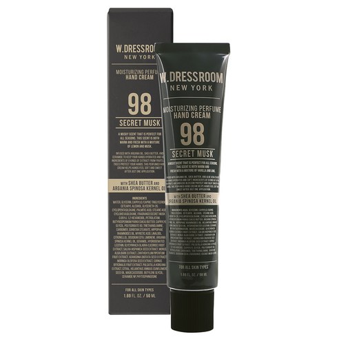 더블유드레스룸 퍼퓸 핸드크림 98 시크릿머스크, 50ml, 1개 Best Top5