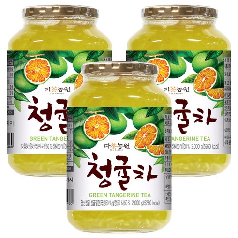다농원 청귤차, 2kg, 1개입, 3개