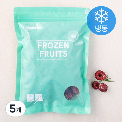 국산 산딸기 (냉동), 300g, 5개