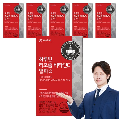 하루틴 리포좀 비타민C 알파, 30정, 6개