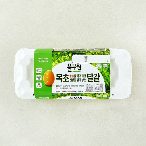 풀무원 1+등급 목초란, 10구, 1개