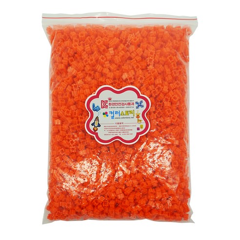 컬러스토리 디폼블럭 10mm 1kg B04 3030p, 주황색