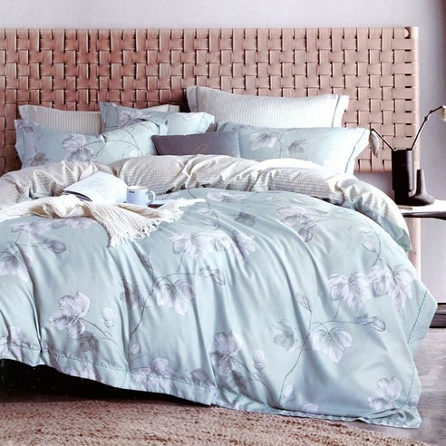 寢具 臥室 居家 家居 用品 MLLM:台灣製 MLLM:漫步時光藍 MLLM:J-bedtime 床寢時光 MLLM:兩用被套 MLLM:雙人床