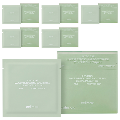 셀리맥스 수정화장 패드, 30개입, 6개
