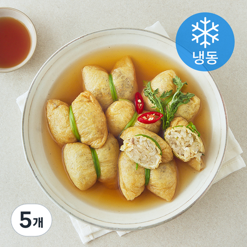 곰곰 부산깡통시장식 유부 주머니 (냉동), 406g, 5개