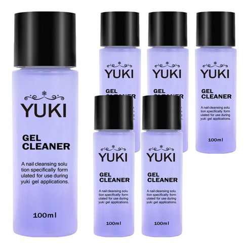 유키 젤 네일 클리너, 100ml, 6개
