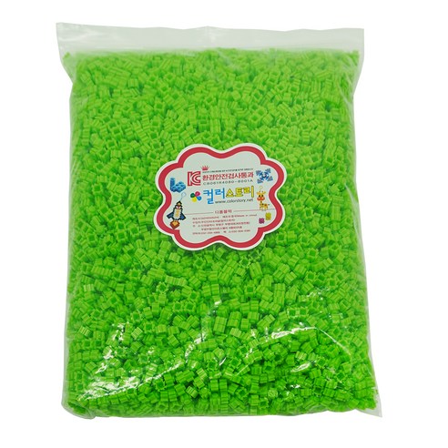 컬러스토리 디폼블럭 8mm 1kg G19, 연두색