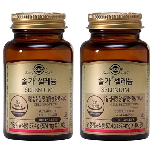 솔가 셀레늄, 100정, 2개