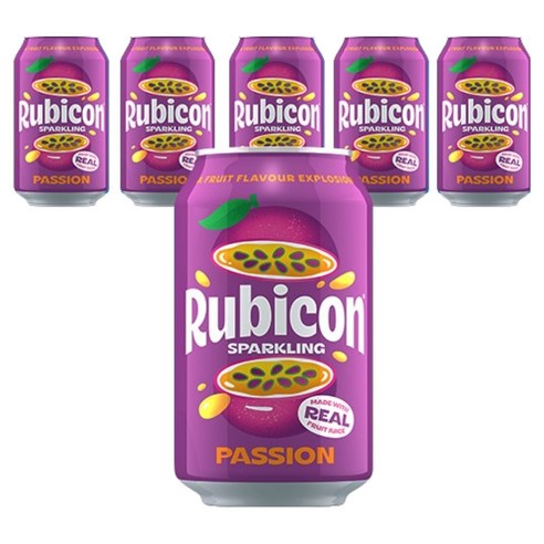 rubicon 패션프루트 탄산음료