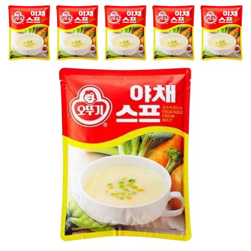 오뚜기 야채스프, 1kg, 6개