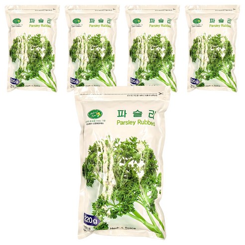 내츄럴스파이스 파슬리 후레이크, 220g, 5개