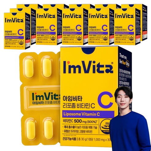 아임비타 리포좀 비타민C 30g, 30정, 12개