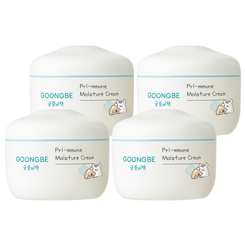 궁중비책 프리뮨 모이스처 유아용 크림, 180ml, 4개