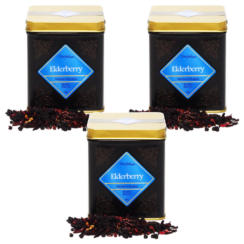다질리언 엘더베리 캔, 80g, 3개