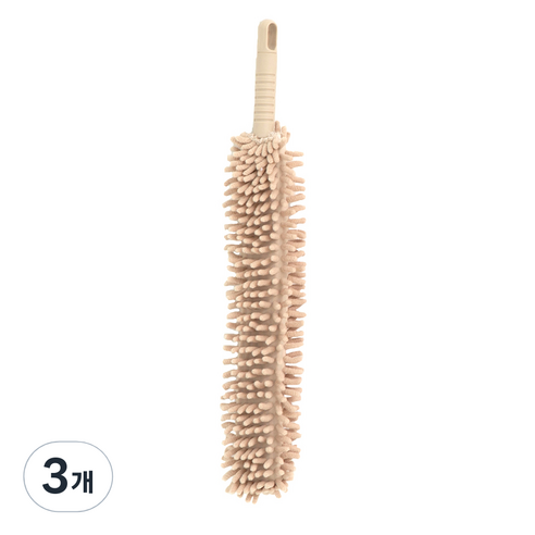 한림리빙 pastello 극세사 자유자재 먼지털이개, beige, 3개
