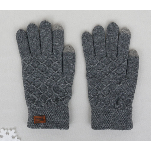 아이들의 겨울철 따뜻함과 편안함을 위한 라프롬나드 츤데레 주니어 니트 장갑