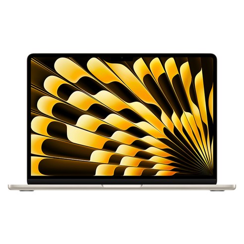 Apple 2024 맥북 에어 13 M3, 스타라이트, M3 8코어, 10코어 GPU, 512GB, 24GB, 35W 듀얼, 한글