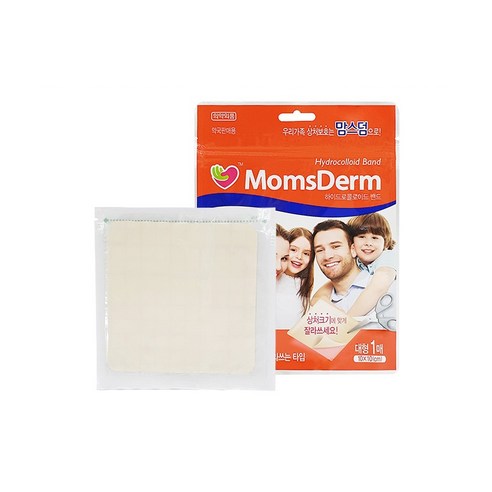 섬세한 상처 관리를 위한 현명한 선택, 맘스덤 하이드로콜로이드 밴드