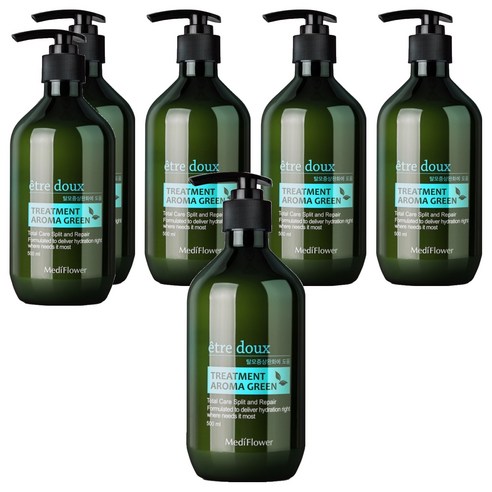 메디플라워 에트투스 아로마 그린 탈모 트리트먼트, 500ml, 6개