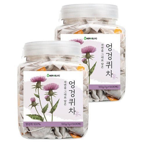 이너블릭 엉겅퀴차, 1g, 100개입, 2개