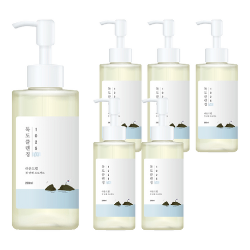 라운드랩 1025 독도 클렌징오일, 200ml, 6개