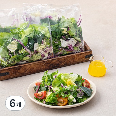 팜에이트 제로팻 라임유자 드레싱 싱싱한 1일 1샐러드 80g x 5개입, 400g, 6개