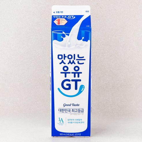 남양유업 맛있는 우유 GT, 900ml, 1개