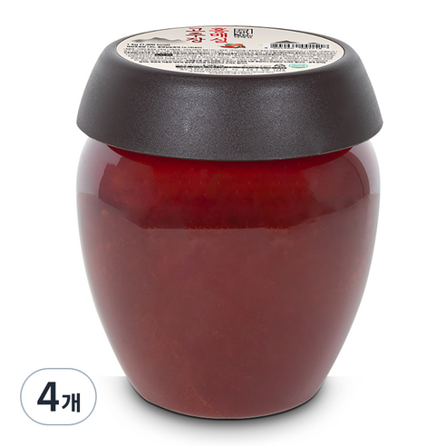 더해담 홍매실 고추장, 1kg, 4개