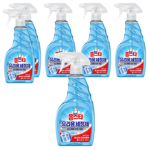 홈스타 유리용 세정제, 500ml, 6개