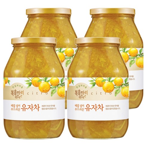 복음자리 배를 넣어 부드러운 유자차, 1.03kg, 1개입, 4개