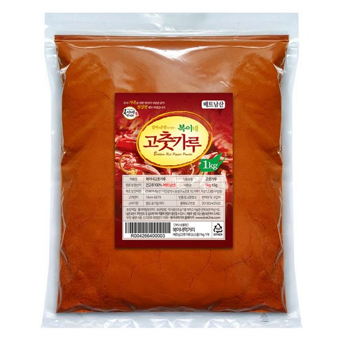 복이네먹거리 베트남 고춧가루 소스용, 1kg, 1개