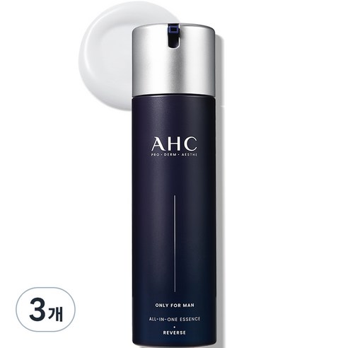 AHC 온리 포 맨 올인원 에센스, 200ml, 3개