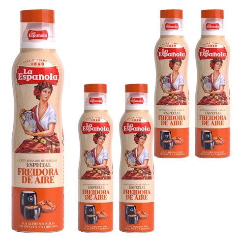 에스파뇰라 스프레이 에어프라이어용 오일, 200ml, 5개
