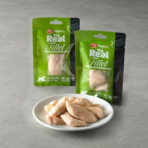 사랑하는 반려견을 위한 건강하고 맛있는 선택, 하림펫푸드 더리얼 필렛 닭안심 습식사료