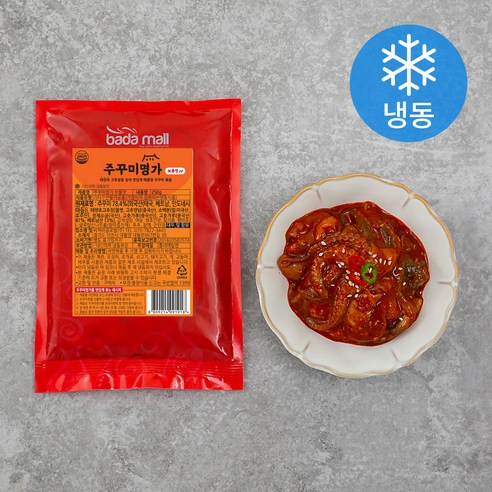 주꾸미명가 보통맛 (냉동), 250g, 6팩