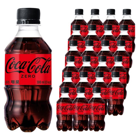 코카콜라 제로, 300ml, 24개