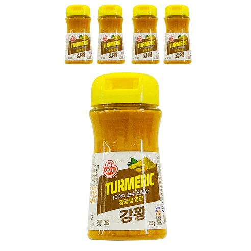 오뚜기 강황, 140g, 5개