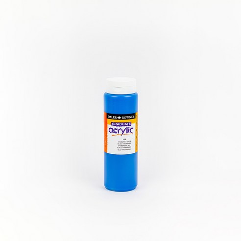 델러로니 Graduate 아크릴물감 006MixingWhite, 500ml 159PrimaryBlue, 1