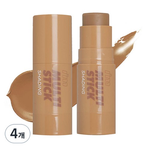 아임미미 아임 멀티스틱 쉐딩 7g, 001 브론저, 4개