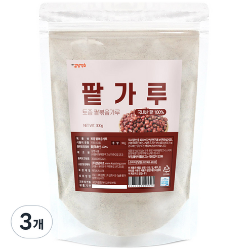 갑당약초 팥볶음가루, 300g, 3개