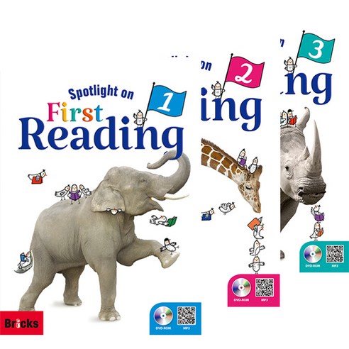 Spotlight on First Reading Student book 3종 + workbook 3종 세트, Bricks Education