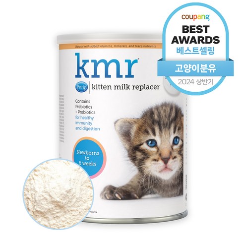 펫에그 KMR 파우더 고양이 초유 분유, 340g, 1개