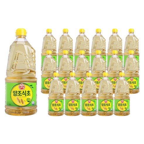 오뚜기 양조식초, 1.5L, 18개