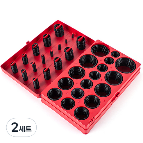 고무 오링 세트 32종 419p, 2세트